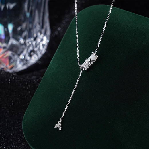 子佩集S925银【竹韵】套链项链【YL-4363206】2401 商品图1