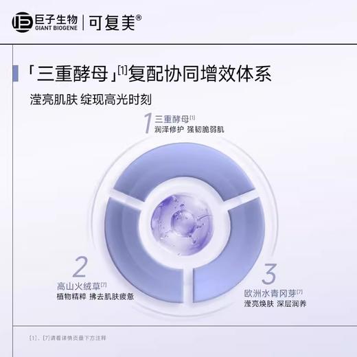 可复美三重酵母精萃面膜25g*5片/盒（高光面膜） 商品图2