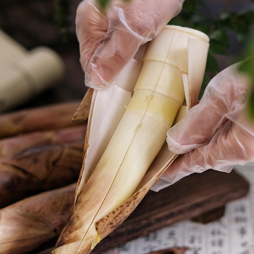 【春笋正当时】临安天目山春笋  嫩到惊艳，手采春笋  鲜嫩爽口  现挖现发  营养丰富  油焖/煮汤都鲜美~ 商品图3