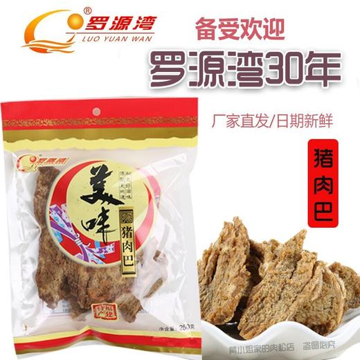 罗源湾猪肉巴 250g 【LY】 商品图0