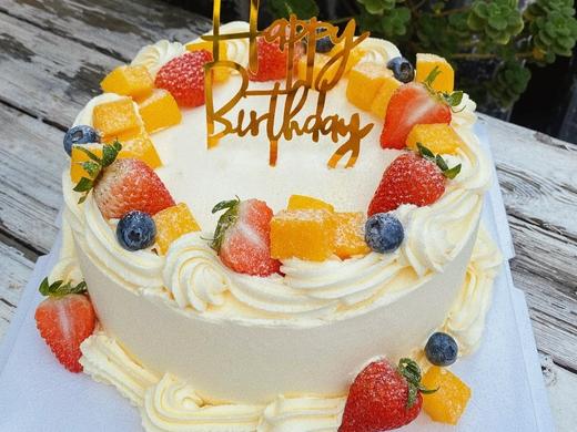 简约水果款蛋糕（100%动物奶油） 商品图0