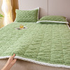 「七色可选！三层加厚蓄热」a类塔芙绒夹棉床垫 牛奶绒软垫家用床褥垫子保暖加厚毯子床上用品 商品缩略图1