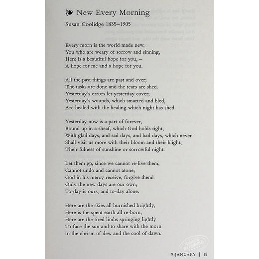 预售 【中商原版】365首人生诗 英文原版 365 Poems for Life Allie Esiri 现当代诗歌 每天一首振奋人心的诗 商品图5