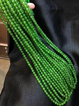 碧玉圆珠项链 108颗