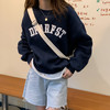 2025春秋【韩版薄款学生 字母套头印花卫衣女】小个子韩版ins 圆领上衣 商品缩略图6