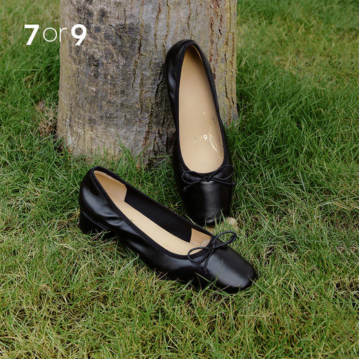 7or9-空气棉浅口单鞋黑莓卷 商品图1