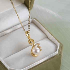 子佩集S925银珍珠吊坠【PM1599-XF】镀金(不含链)2401