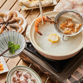 菜菜家渤海湾高端海鲜组合|汇聚8种时令鲜物，0泡发无污染、出口A级品质，又鲜又嫩|火锅