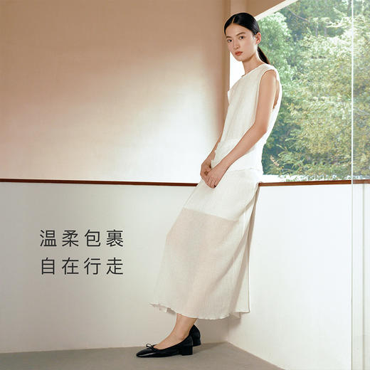 7or9-空气棉浅口单鞋黑莓卷 商品图2