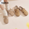 Safiya/索菲娅2024春季新品懒人鞋复古软底休闲外穿舒适勃肯凉拖 SF41110144 商品缩略图3