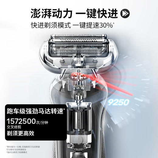 【家居】博朗（BRAUN）7系Pro整机德国进口往复式电动剃须刀 72-G1200s # 商品图2