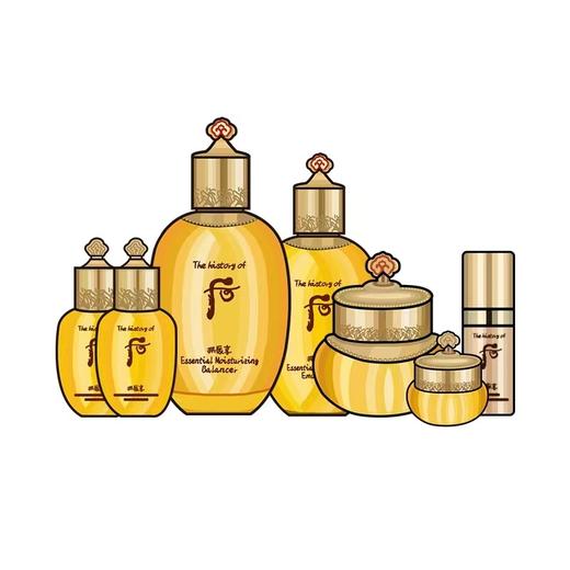 whoo后天气丹套装补水拱辰享水乳护肤品水妍套盒 补水保湿焕白 商品图4