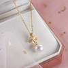 子佩集S925银珍珠吊坠【P2103】镀金(不含链)2401 商品缩略图1