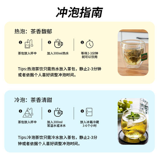 栀子花乌龙三角茶包袋泡茶奶盖水果奶茶原料单盒装 商品图4