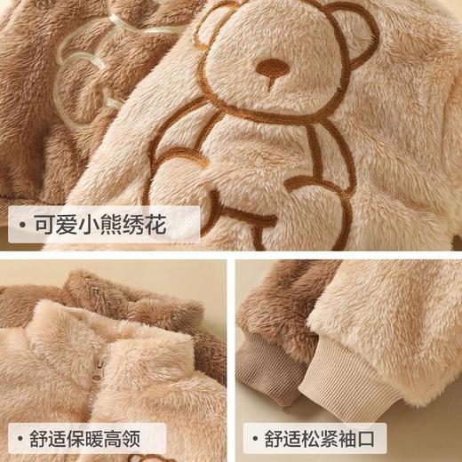 【福利款】【内里柔软亲肤，舒适保暖！】新款儿童冬款外套加绒加厚，洋气儿童羊羔毛男女宝宝婴儿冬装保暖衣，舒适高领，贴心保暖！ 商品图2