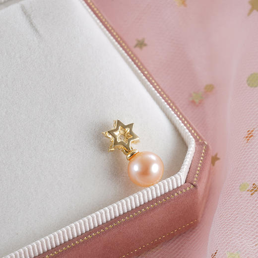 子佩集S925银珍珠吊坠【XXDZ041】镀金(不含链)2401 商品图1