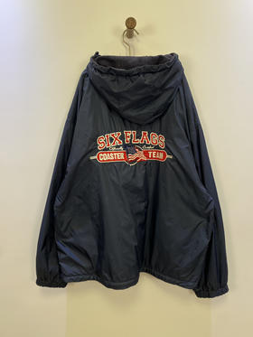 Y2K Vintage Six Flags 大刺绣 Logo 运动外套 _SJK(2XL)