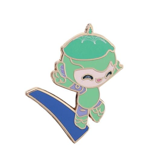 (特价清仓)杭州第19届亚运会特许商品吉祥物运动姿势徽章 商品图4