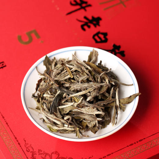 压箱底白牡丹茶叶福鼎老白茶福建高山花香白茶礼盒装 五年陈 商品图4