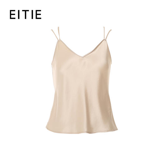 EITIE爱特爱夏季新款纯色百搭显瘦吊带内搭小背心小上衣7713406 商品图0