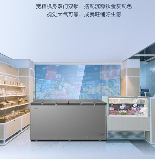 海尔519L冰柜家用 1级能效 减霜80% -38度超低温深冷速冻 BC/BD-519GHPT 商品图6