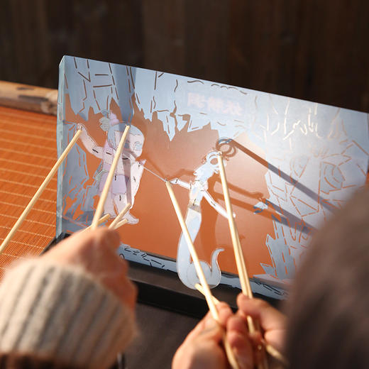 自然造物葫芦娃皮影DIY手工玩具亲子益智儿童有趣童年生日礼物 商品图6