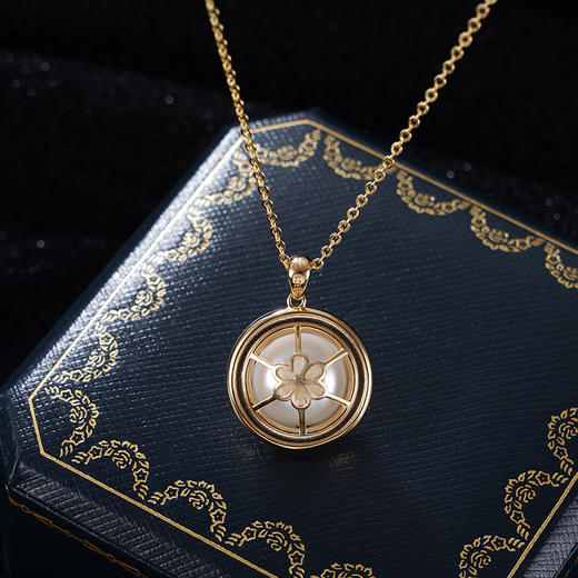 子佩集S925银珍珠吊坠【TP0305】镀金(不含链)2401 商品图1