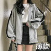 春秋季【卫衣外套女 休闲运动ins】韩版宽松 拉链棒球服 连帽外套 商品缩略图5