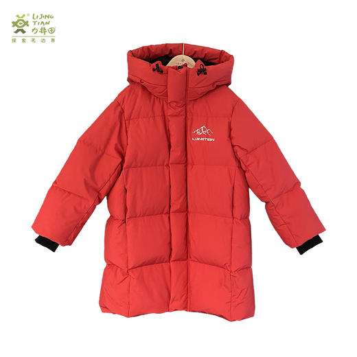 力丼田2024攀山系列新款 | 儿童90白鸭绒长款羽绒服L2303S019CARD 商品图0