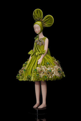 Owen Su《凡尔赛绿丝绒》高定然女孩