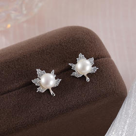 子佩集S925银珍珠耳钉【EM2587-XF】2401