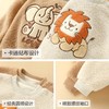 【经典圆领卡通图案设计！】男童卫衣加绒加厚宝宝冬装，儿童卡通羊羔毛套头衫冬季小童保暖上衣，宽松版型，好穿好搭~！ 商品缩略图2