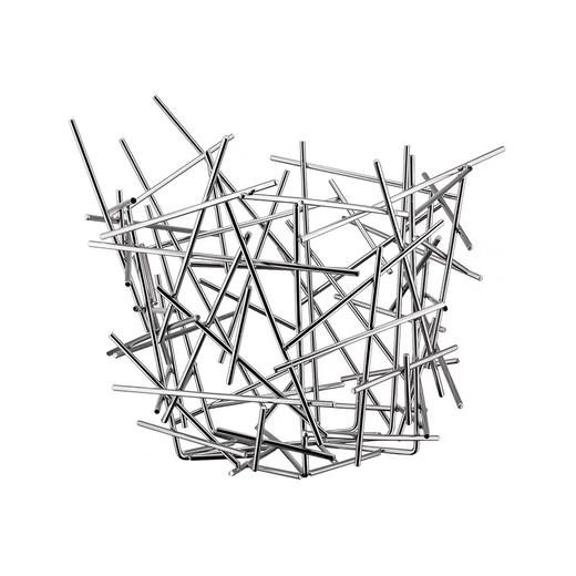 ALESSI/Blow up果篮不锈钢果盘创意水果架客厅家用镂空金属摆件 商品图3