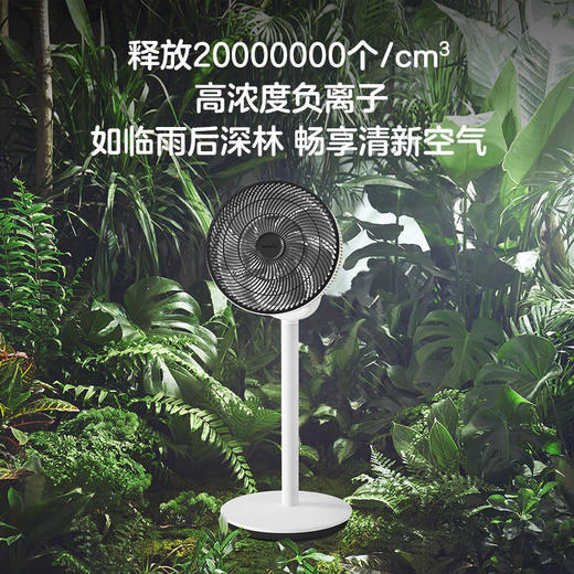 KEHEAL科西空气循环扇负离子净化电风扇轻音家用落地风扇智能变频节能办公室小型桌面台立两用R5（升级成R6发货） 商品图2