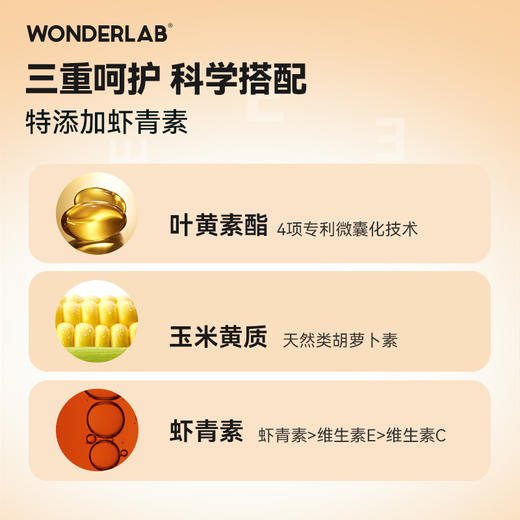 万益蓝 WonderLab叶黄素酯夹心软糖 商品图1