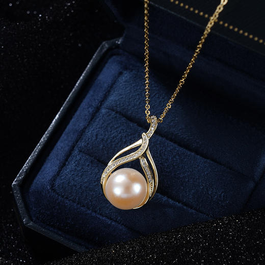 子佩集S925银珍珠吊坠【XXDZ019】镀金(不含链)2401 商品图0