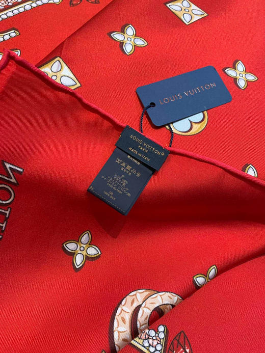 90丝巾。 红色 米色。自己备注 商品图3