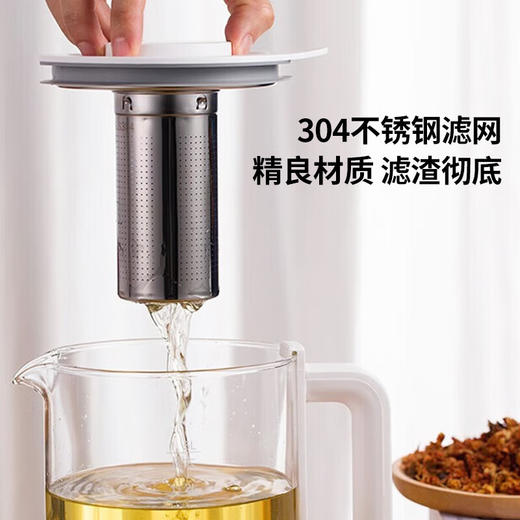 山水（SANSUI）多功能花茶养生壶(配滤网)1.5L KT-1837 商品图6