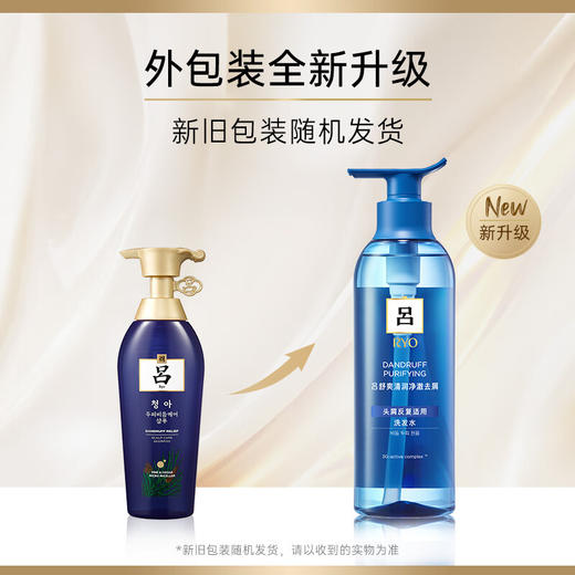 Ryo吕 新升级舒盈清润净澈去屑洗发水蓝吕 400ml/瓶 商品图1