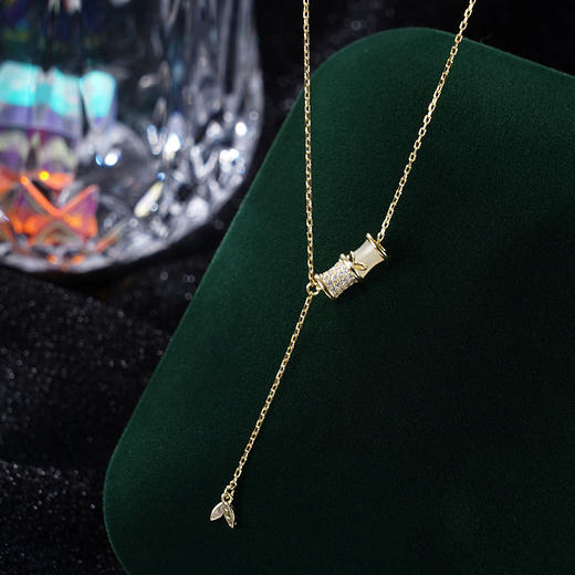 子佩集S925银【竹韵】套链项链【YL-4363206】2401 商品图2