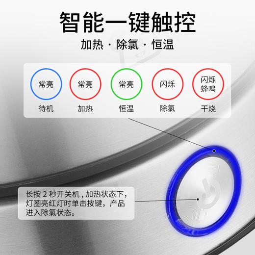 考啦 智能变频恒温电热水壶一键智能控制茶台烧水壶家用保温煮水壶电茶壶食品级316不锈钢 ET1520(一键智控)【不支持补差，非质量问题不退不换】S 商品图3