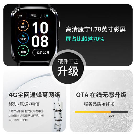 星卫士16尊贵版智能健康检测监测预警手表 商品图4