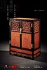 红桥红  家具严选  缅甸花梨（大果紫檀）【紫光檀 92 拐子纹 透格方角柜】 商品缩略图1
