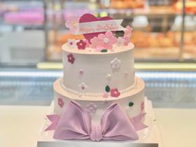 翻糖小花蝴蝶结