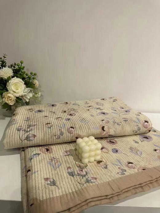 曼庭生活天丝双面床盖 商品图0