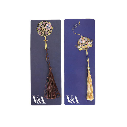 V&A博物馆威廉莫里斯系列 埃文洛德 草莓小偷流苏金属书签 创意文具文创礼物 商品图4