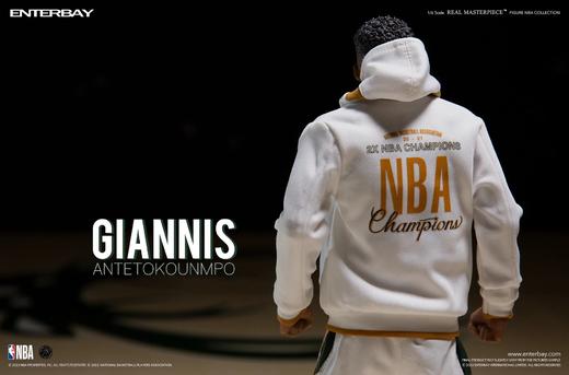 ENTERBAY 雄鹿队 扬尼斯阿德托昆博 收藏手办 1/6 商品图4