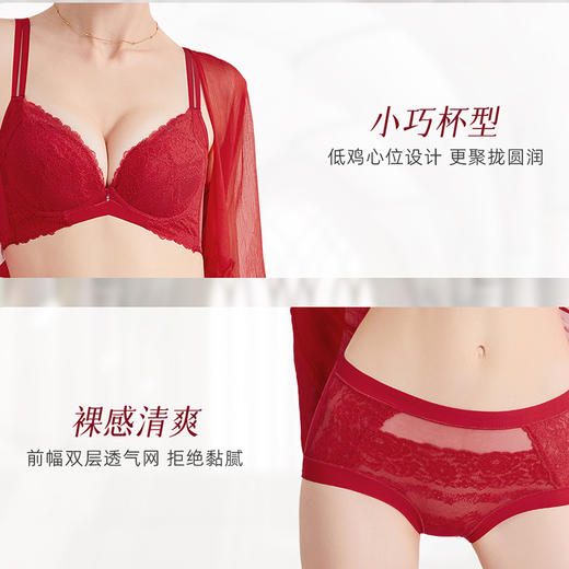 贝佳人舒适3/4模杯围文胸BW912408 商品图3