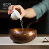 【样品清仓6折，仅1件，无货退款】臻宝堂（ZENBOTON）纯铜镶银梅花茶洗水洗纯手工茶渣桶茶具家用紫铜建水功夫茶道配件 暗香建水.器形更新 请联系客服 容量约850ml 商品缩略图2