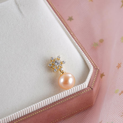 子佩集S925银珍珠吊坠【XXDZ041】镀金(不含链)2401 商品图0